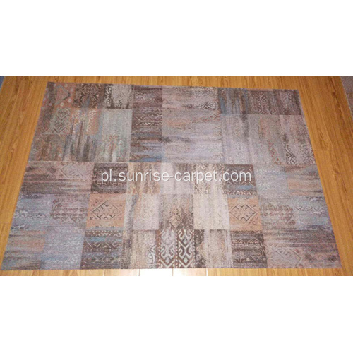 Nylonu płytka dywanowa kwadratowa z podłożem pcv